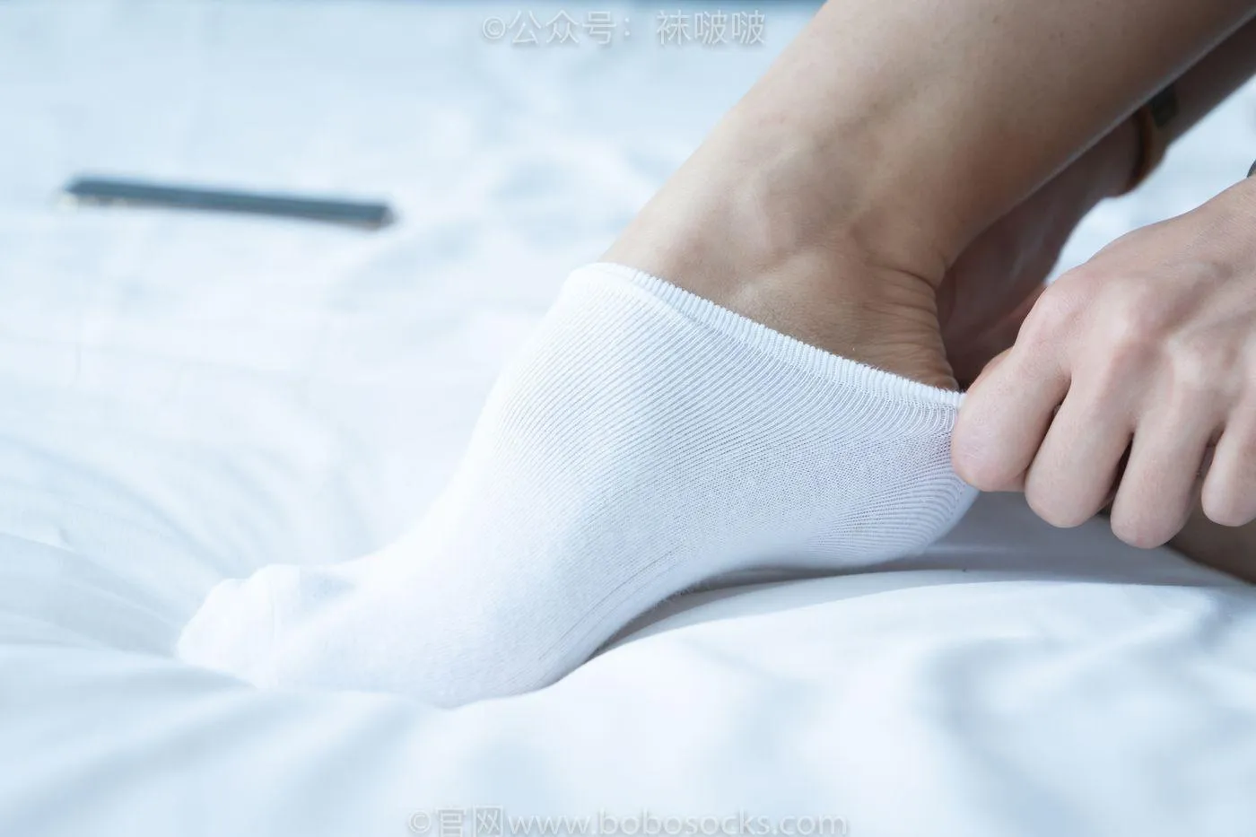 [BoBoSocks袜啵啵]NO.024 涵涵-板鞋、白棉袜、裸足 [134P]插图